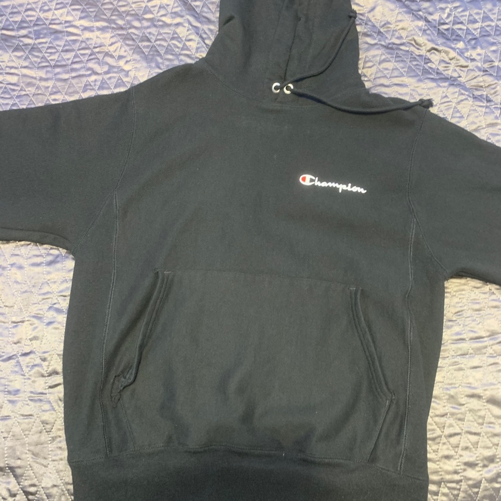 Men’s Black Champion Hoodie